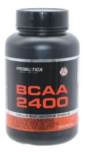 Bcaa 2400 Ganho Massa Magra Energia Probiotica 60 Tabletes