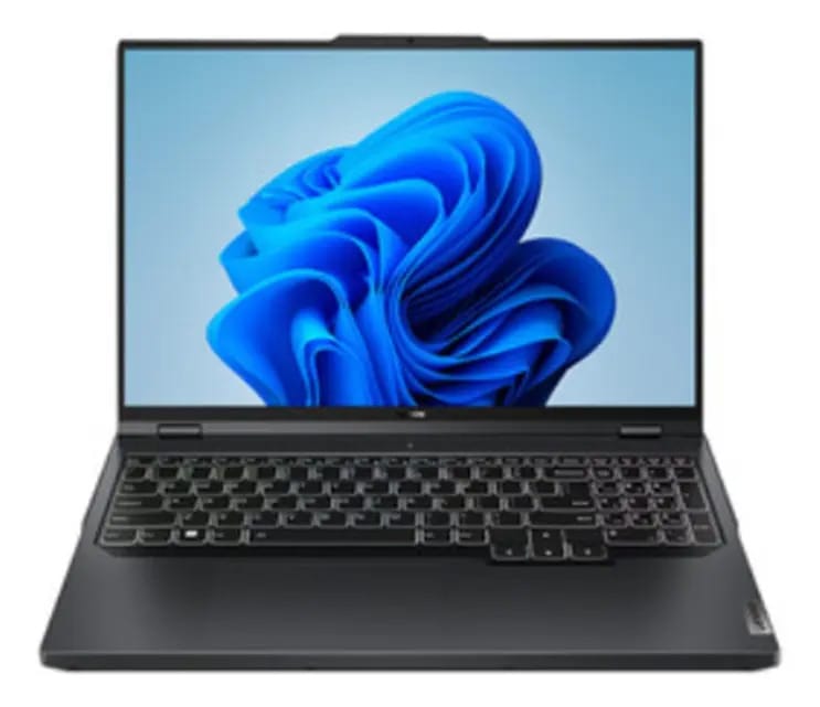 Notebook Lenovo Legion Legion Pro 5 16ARX8 cinza Intel Core i9 13900HX 16GB de RAM 1TB HDD 1GB SSD, GeForce RTX 4070 240 Hz 2560x1600px Windows 11 Home