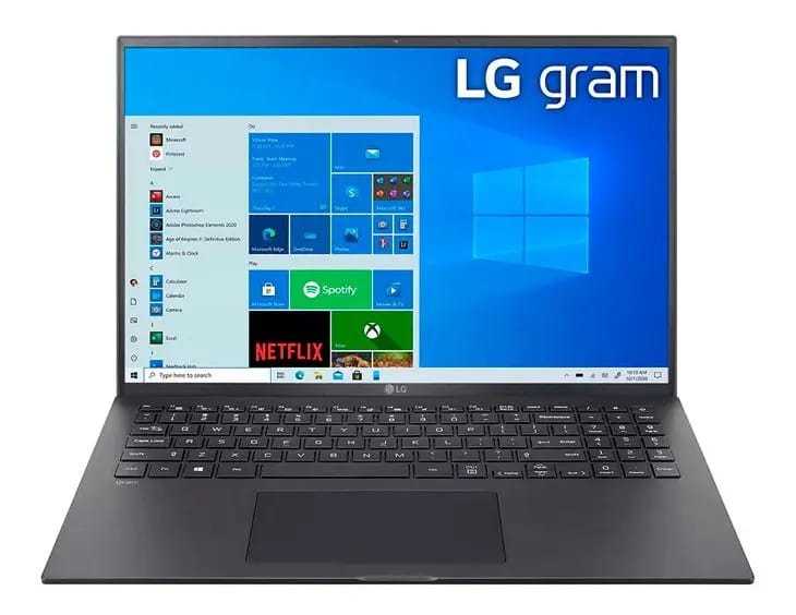 Lg LG Gram 16 16GB RAM 256GB Preto