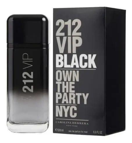 Perfume 212 Vip Black Carolina Herrera EDP 100ML