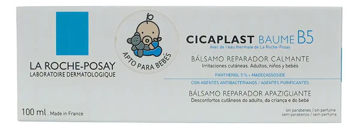 Bálsamo para corpo La Roche-Posay Cicaplast Baume B5 en bisnaga 100mL