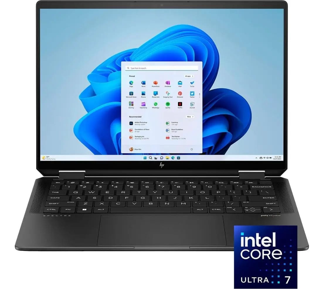 Hp Spectre X360 Portátil 2 em 1, 2024, 14 Polegadas 2880 X 1800 Touch 120hz Oled, Intel-16 Core Intel Evo Core Ultra 7 155h, 16gb Lpddr5, 1tb Ssd, Windows 11 Pro, Teclado Retroiluminado, Wi-fi 6e, 9mp
