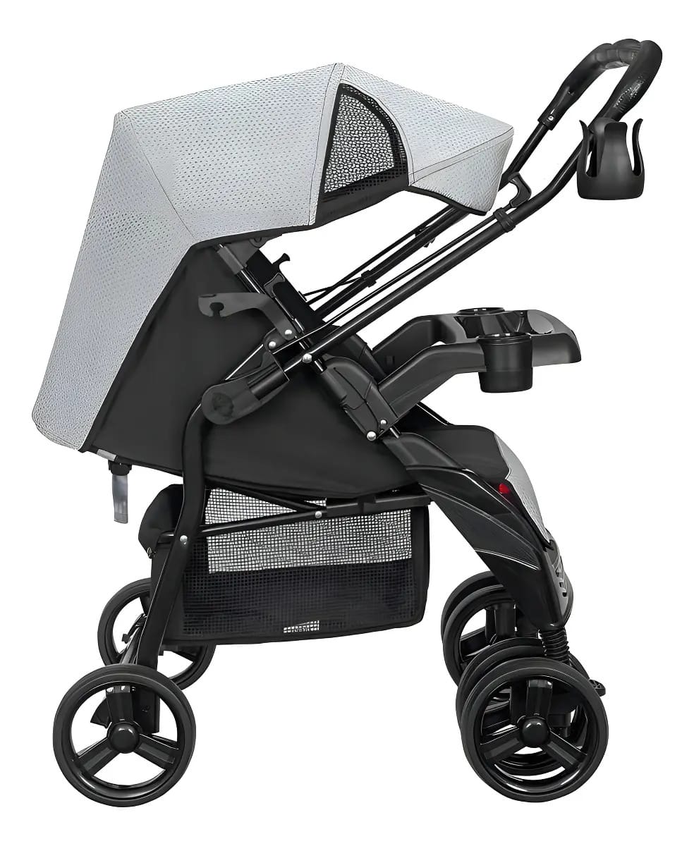 Carrinho Berço Tutti Baby Nivo Ref.10.004.001 - Preto