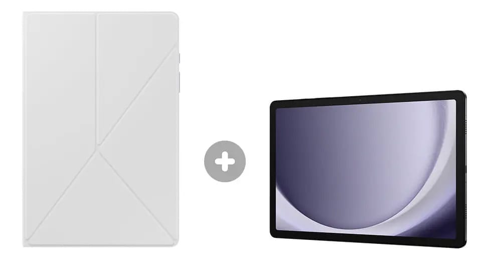 Galaxy Tab A9 + Wifi + Capa Book Cover Branca Cor Não se aplica