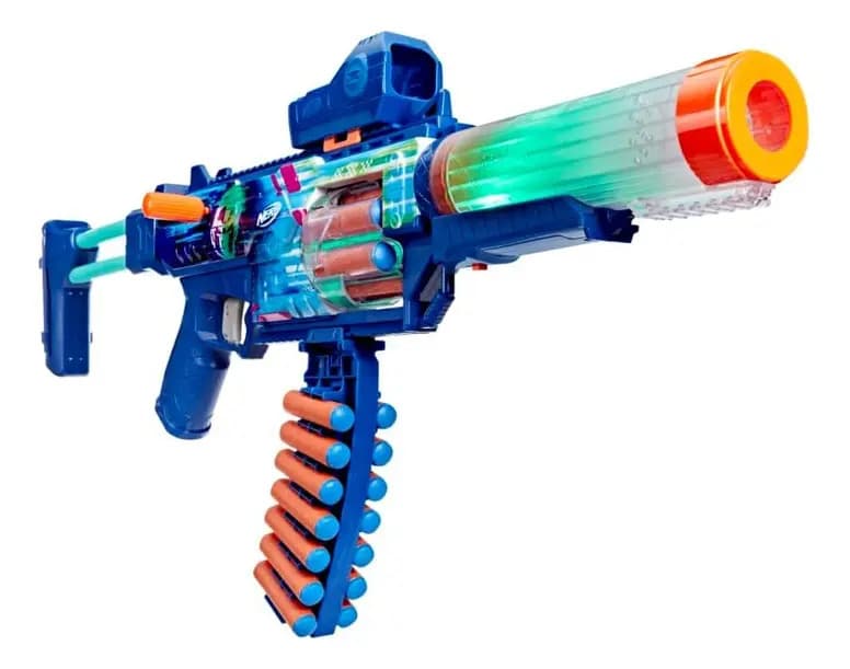 Lançador De Dardos Nerf Loadout Cyberlight - Hasbro