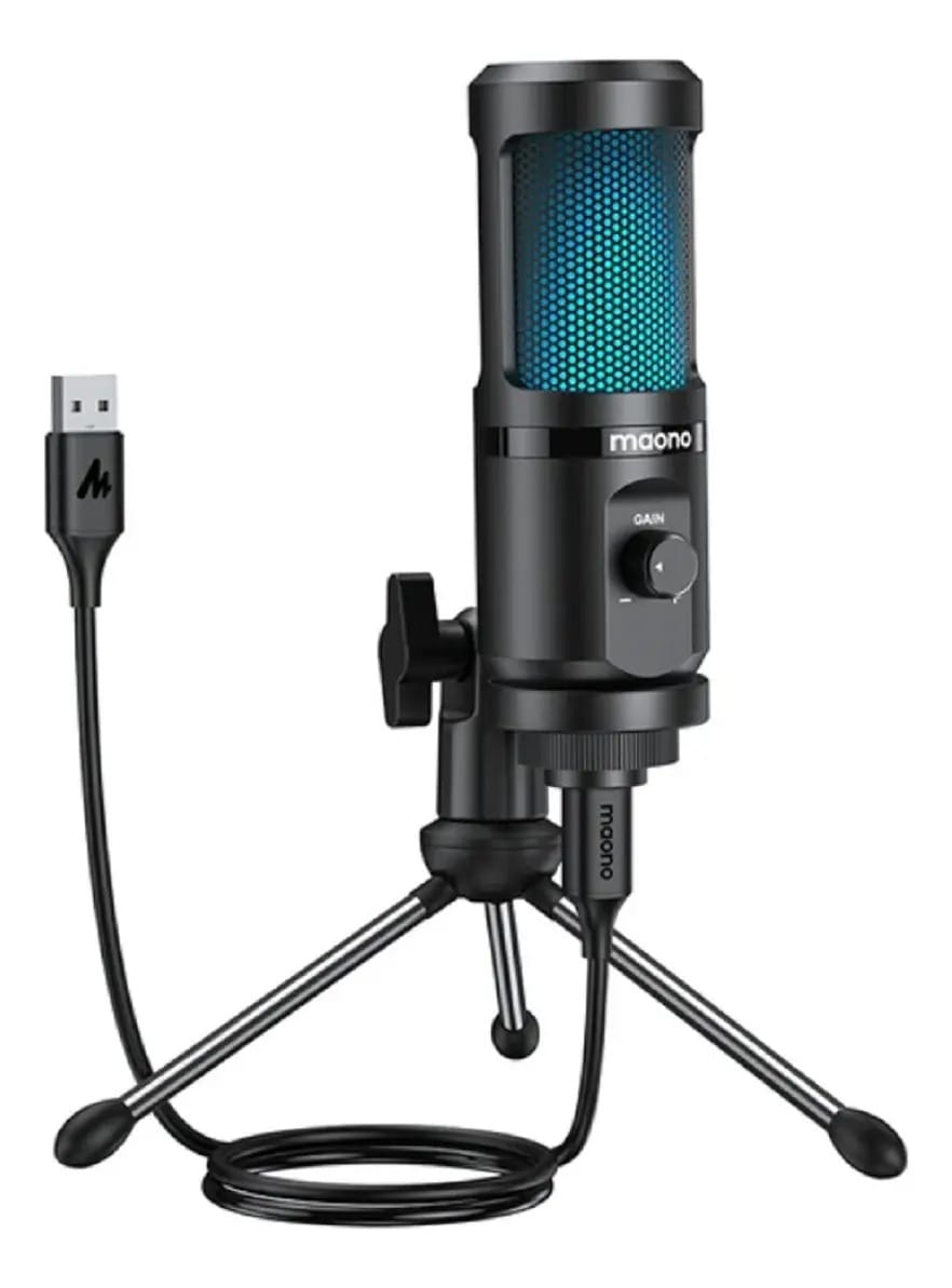 Microfone Usb Pm461 Rgb Lite Maono