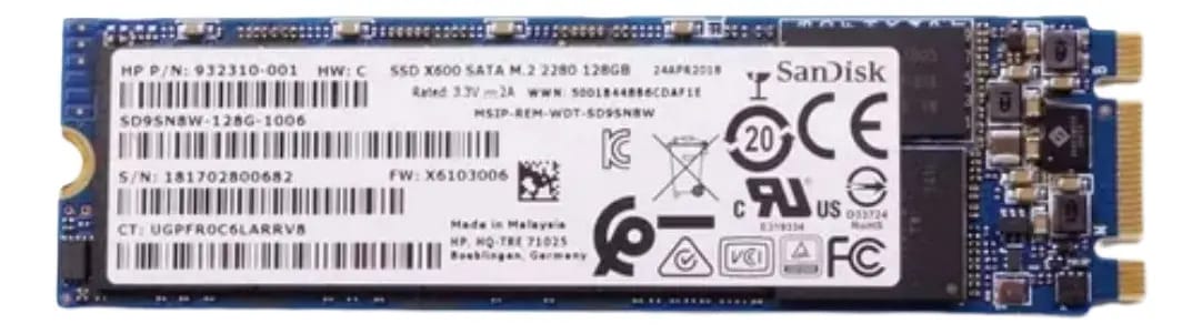 Unidade de estado sólido Sandisk Laptop Ssd M2 120 gb Unidade sólida interna Sandisk