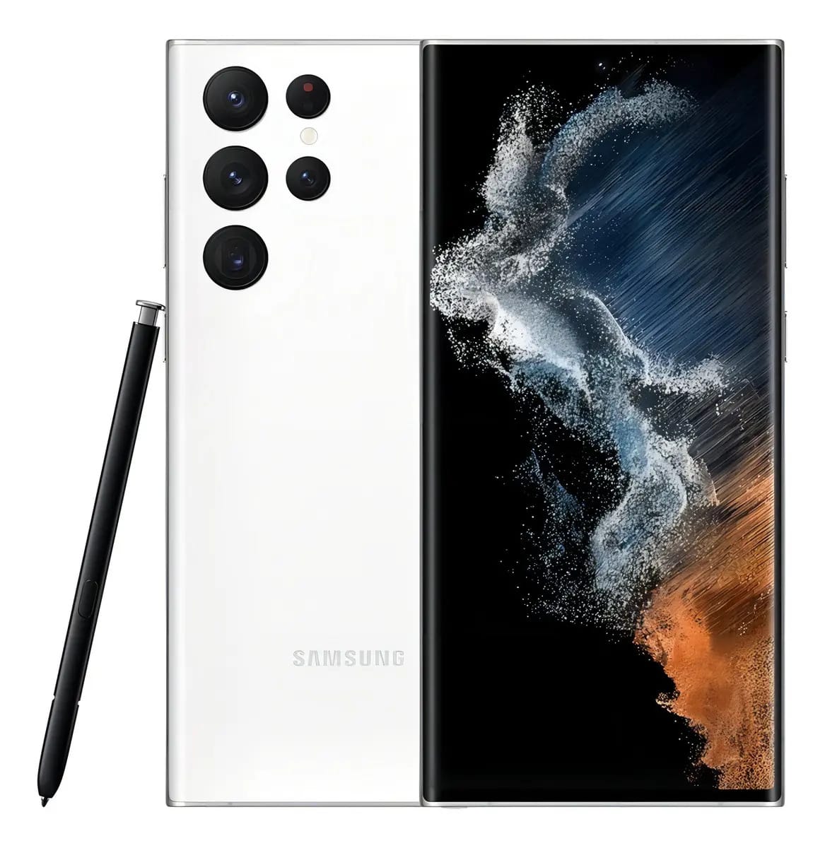 Samsung Galaxy S22 Ultra 5G (Snapdragon) 5G 1 TB phantom white 12 GB RAM