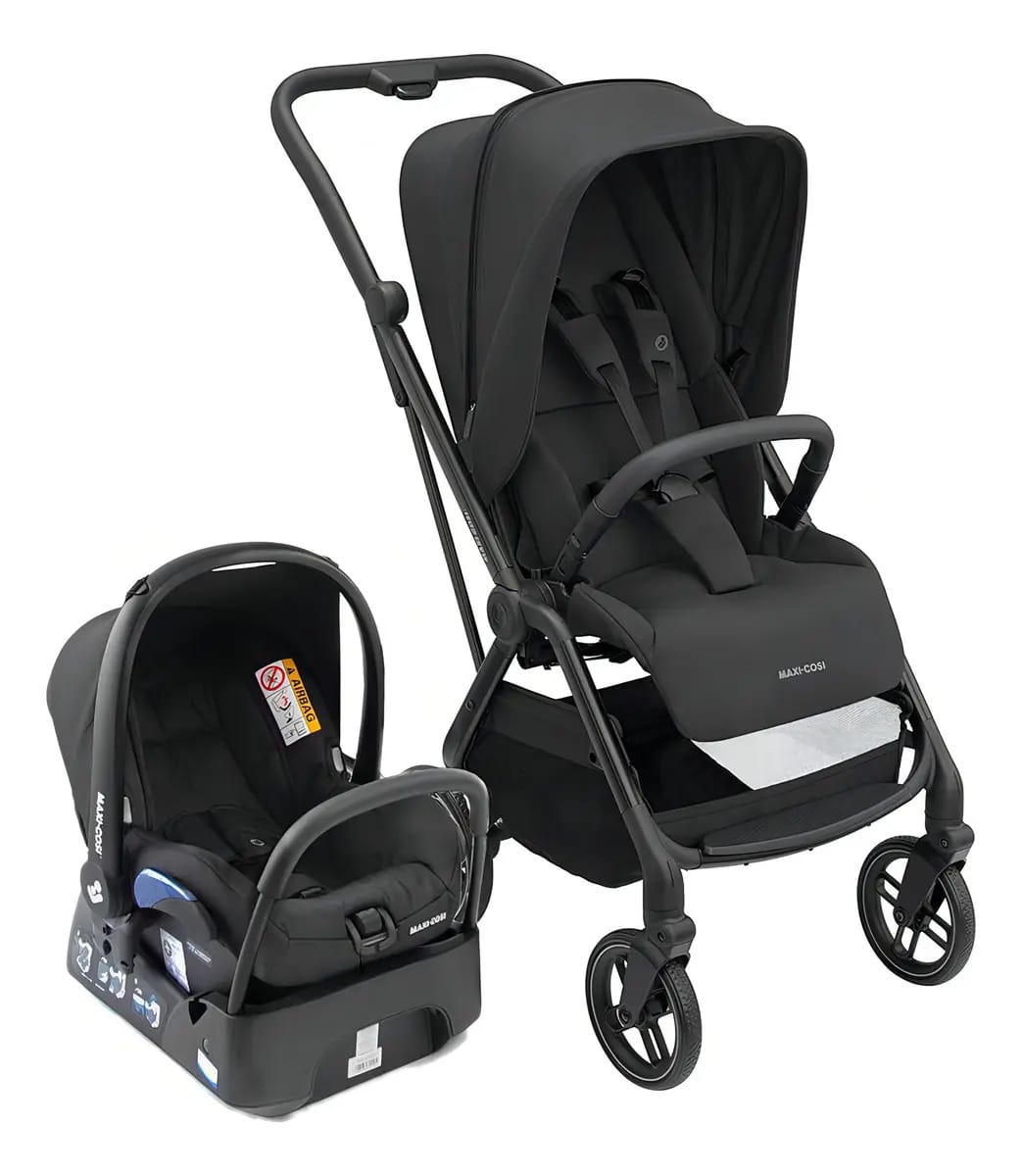 Carrinho Travel System Leona 2 Ts Trio Maxi Cosi