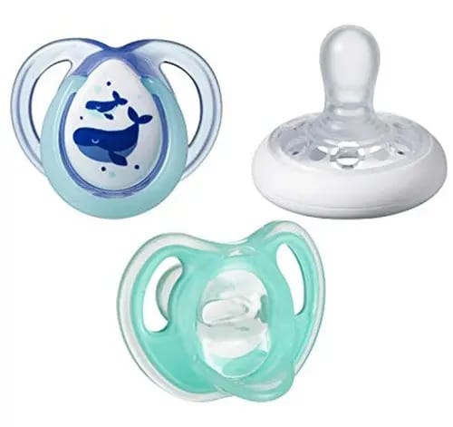Tommee Tippee, 3 peças de chupetas ortodônticas, de 0 a 6 meses