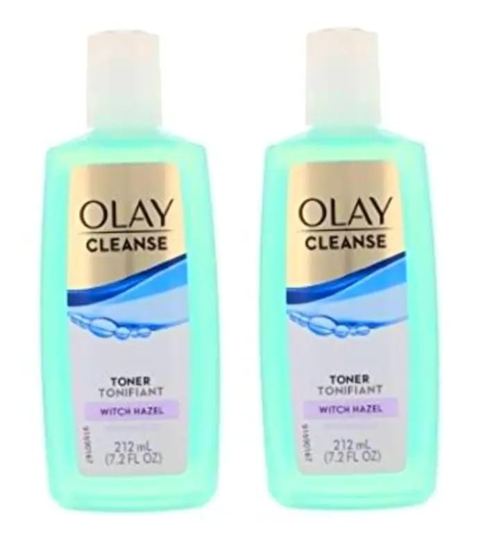 Tônico facial 2 Olay Minimizing Amamélis Oil
