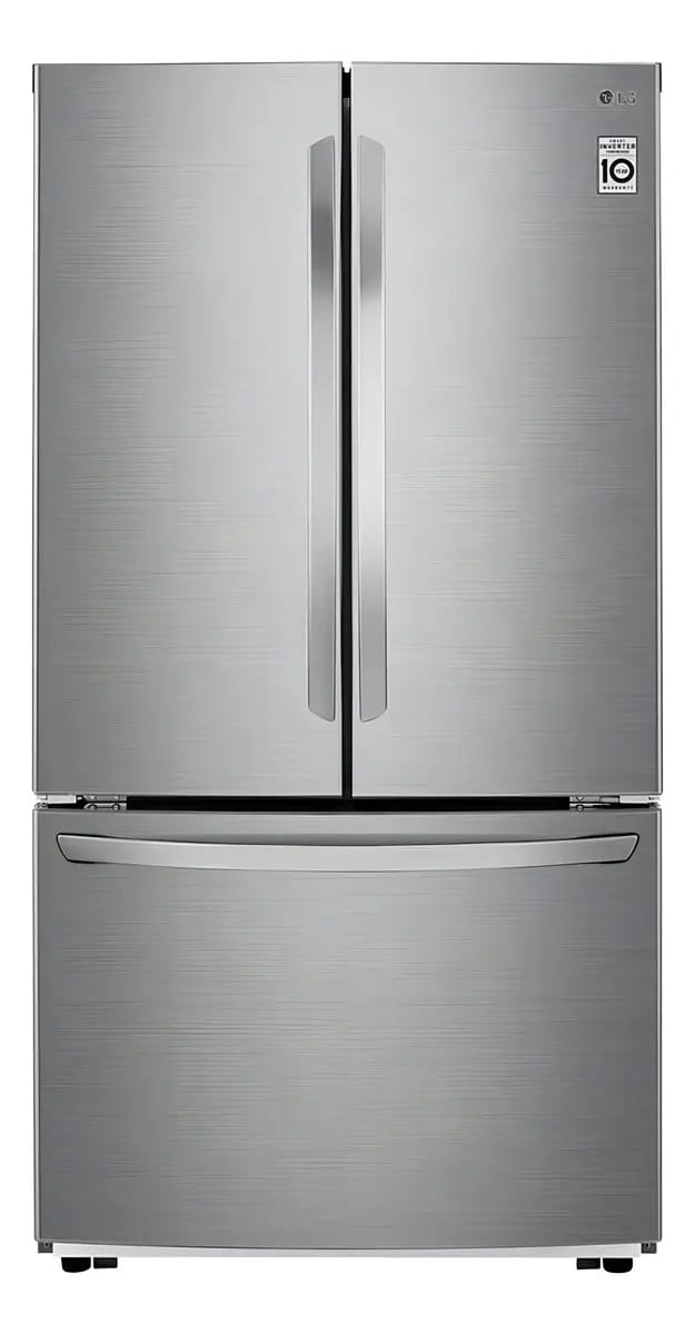 Geladeira Smart LG French Door 695 Litros Inverse Inox Cor Prateado