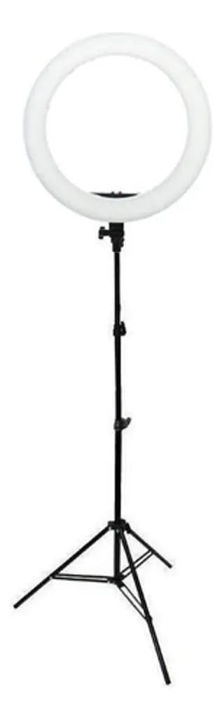 Kit Iluminador Ring Light Grande 18 Pol Com Tripé Maquiagens