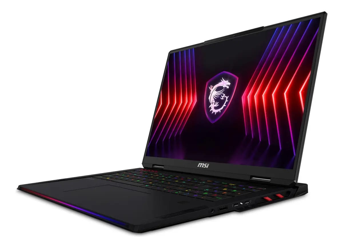Msi Raider 18 Hx 18 Polegadas 120hz Uhd+ Laptop Para Jogos: Intel Core I9-14900hx, Nvidia Geforce Rtx 4080, 32gb Ddr5, 1tb Nvme Ssd, Cooler Boost 5, Win 11 Pro: Preto A14vhg-268us