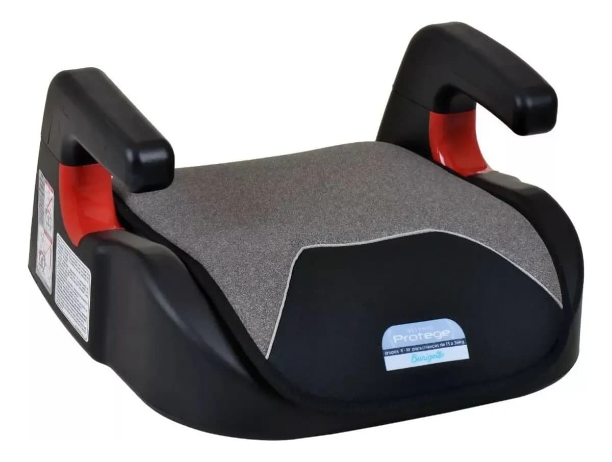 Assento infantil para carro Protege mesclado cinza Burigotto