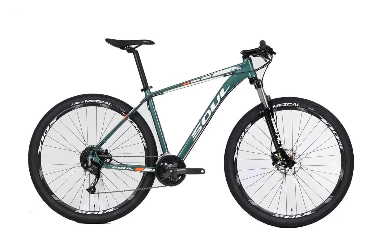 Bicicleta mountain bike Soul Cycles SL 129 tamanho do uadro 20" - verde