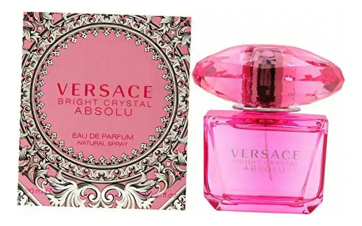 Spray Absoluto Versace Bright Crystal, 3,0 onças