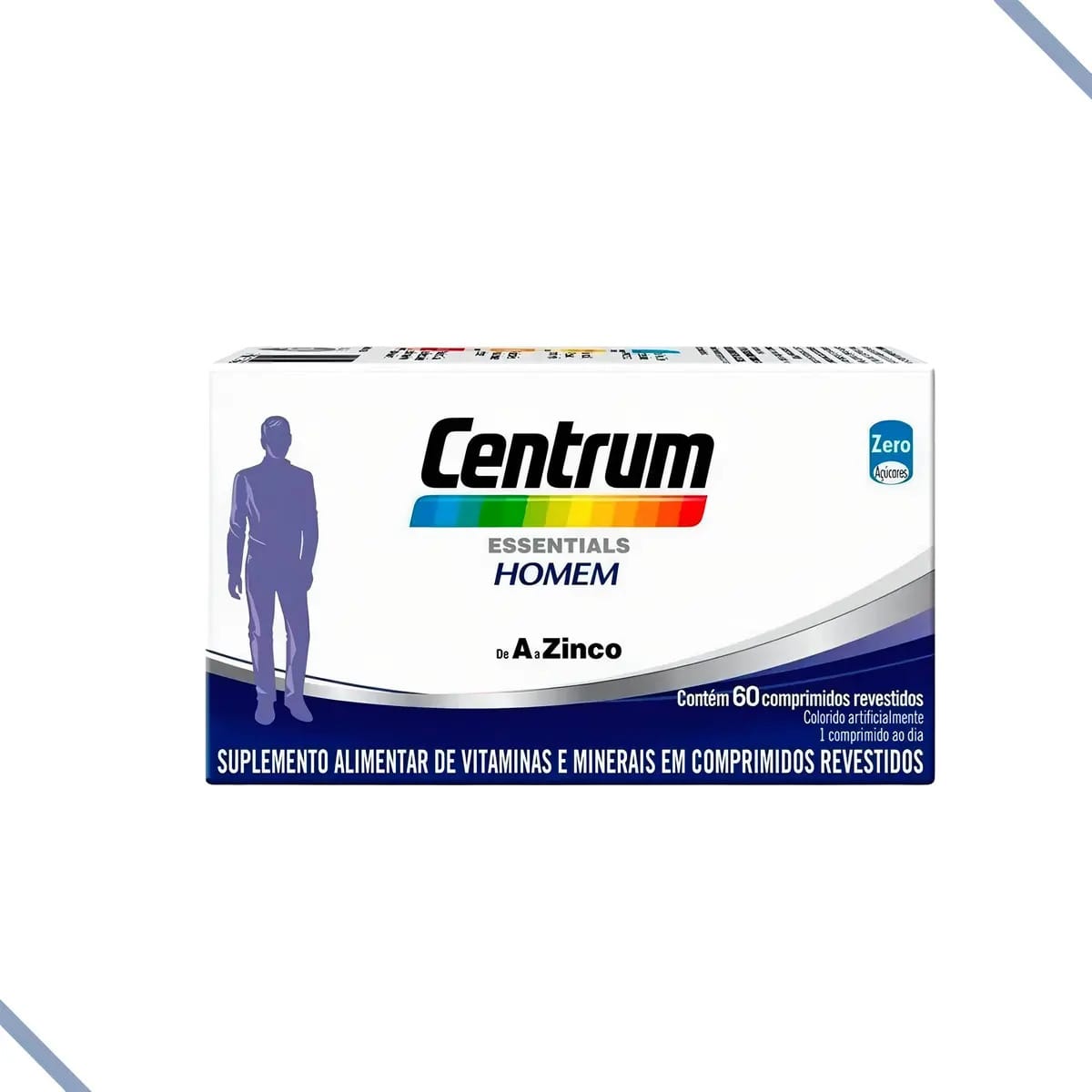 Centrum Homem: Multivitamínico de A a Zinco com 60 Comprimidos