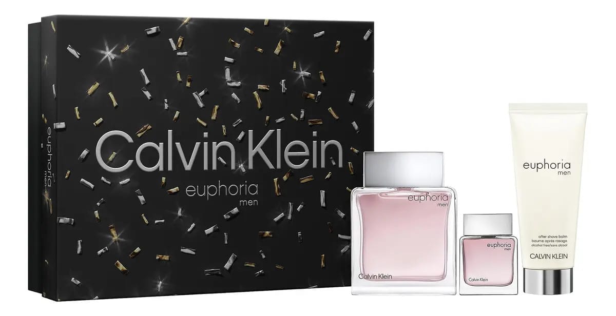 Conjunto De Presentes Perfume Calvin Klein Euphoria Para Hom