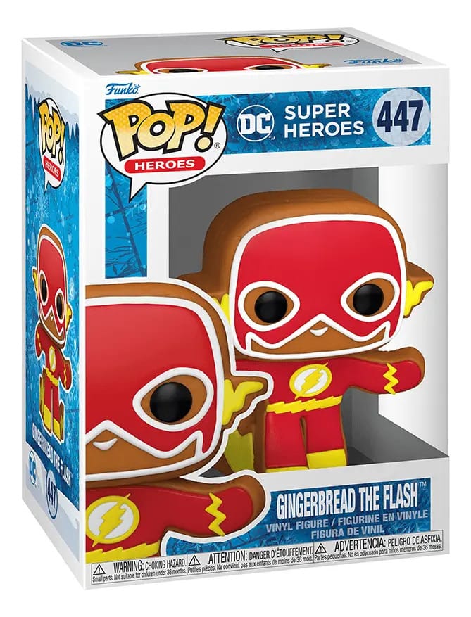 Funko Pop Dc Holiday Gingerbread Flash
