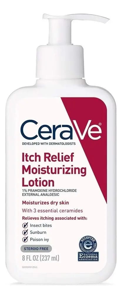 Cerave Loção Hidratante Alivia Pele Comichão Coceira