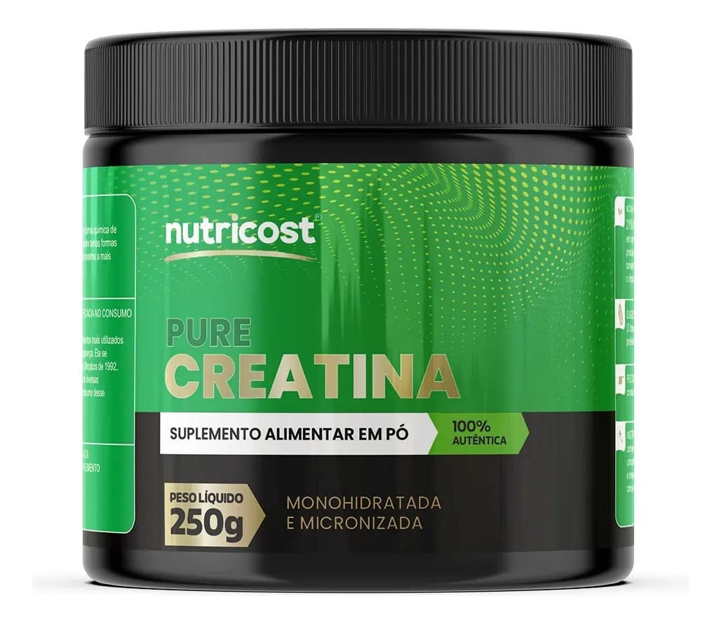 2X Creatina Monohidratada Mesma Pureza Growth - Sabor Monohidratada Sem Sabor