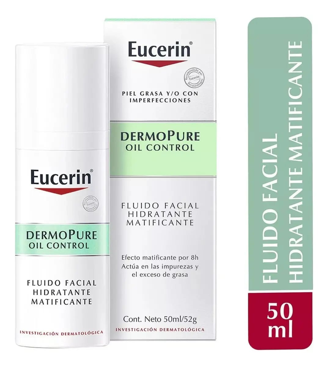 Eucerin dermopure hydrapore fluido facial matificante 50 ml dia e noite
