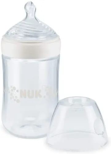 Mamadeira Essence Anticólica 260ml Branco +6m - Nuk