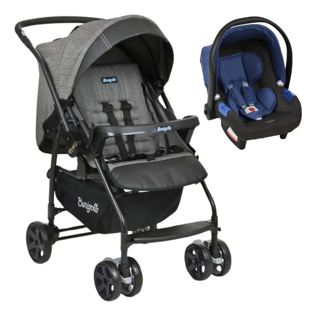Carrinho De Bebê Passeio Rio K E Bebê Conforto - Burigotto