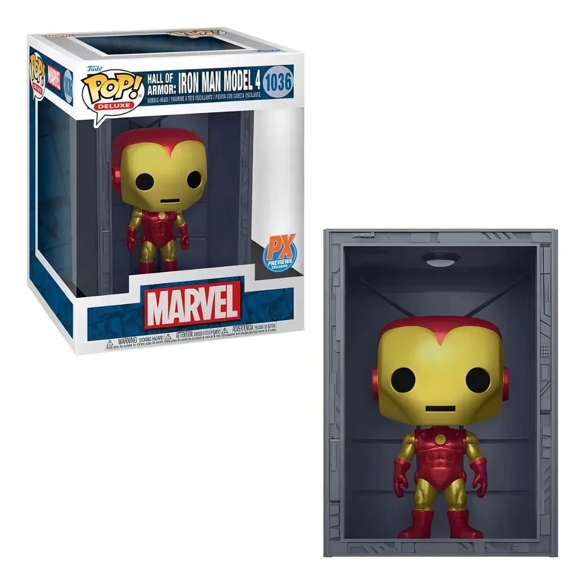 Boneco Funko Pop Marvel Iron Man Modelo 4 1036 Funko Pop