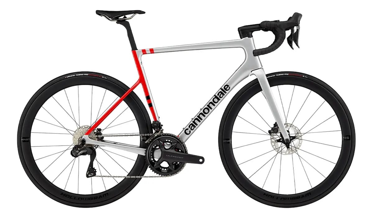 Bicicleta Cannondale Supersix Evo Carbon Disc Ultegra Di2 Cor Cinza