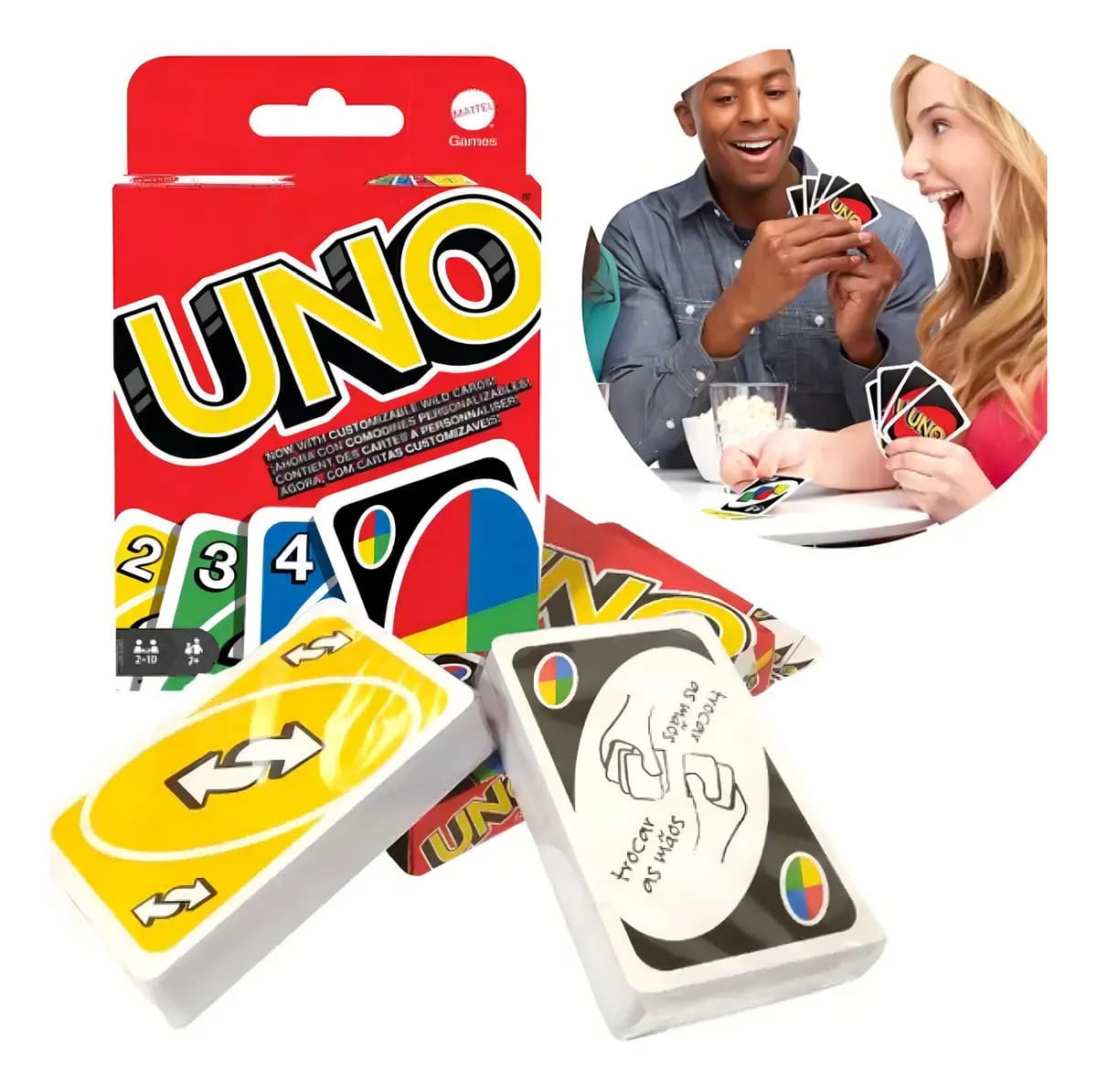 Uno Jogo De Cartas Mattel