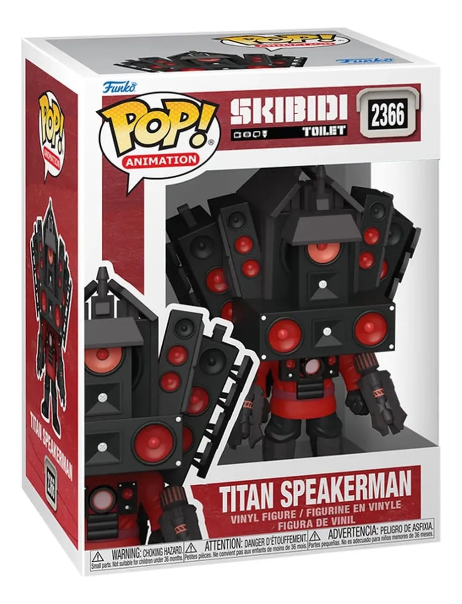 Animação Funko Pop: Skibidi Toilet - Titan Speakerman