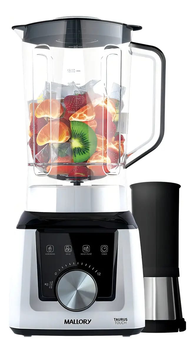 Liquidificador Mallory Taurus Touch 3,1l 1300w - Branco