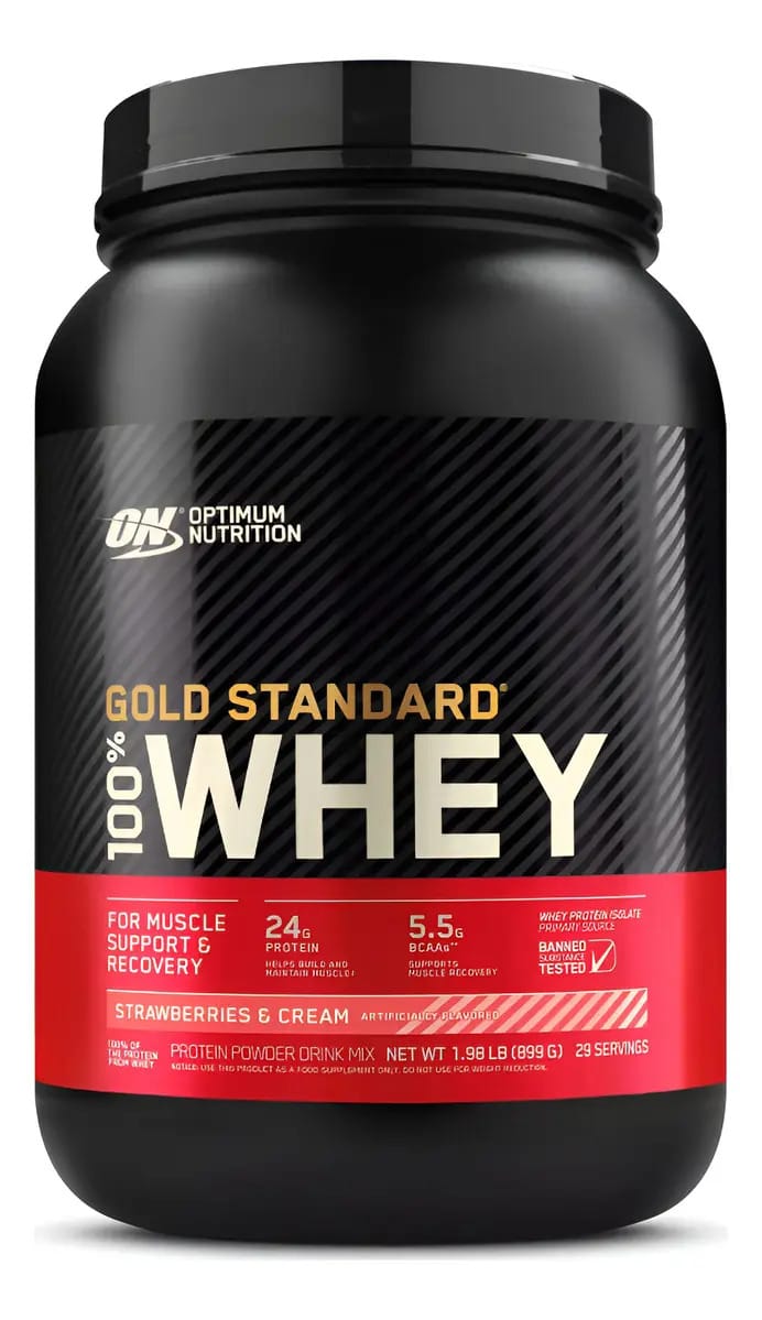 Suplemento En Pó Optimum Nutrition Gold Standard Proteína De Gold Standard 100% Whey