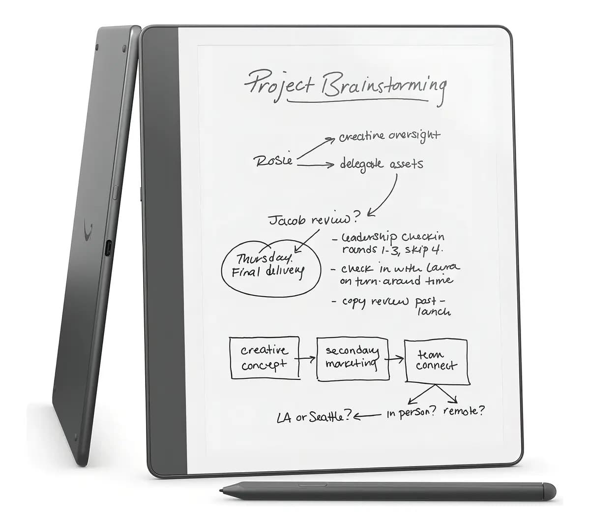 Amazon Kindle Scribe (16gb) 2024 Cor Tungsten
