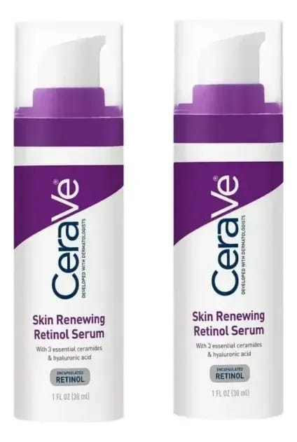 Sérum de retinol renovador de pele Cerave 30 ml, 2 unidades