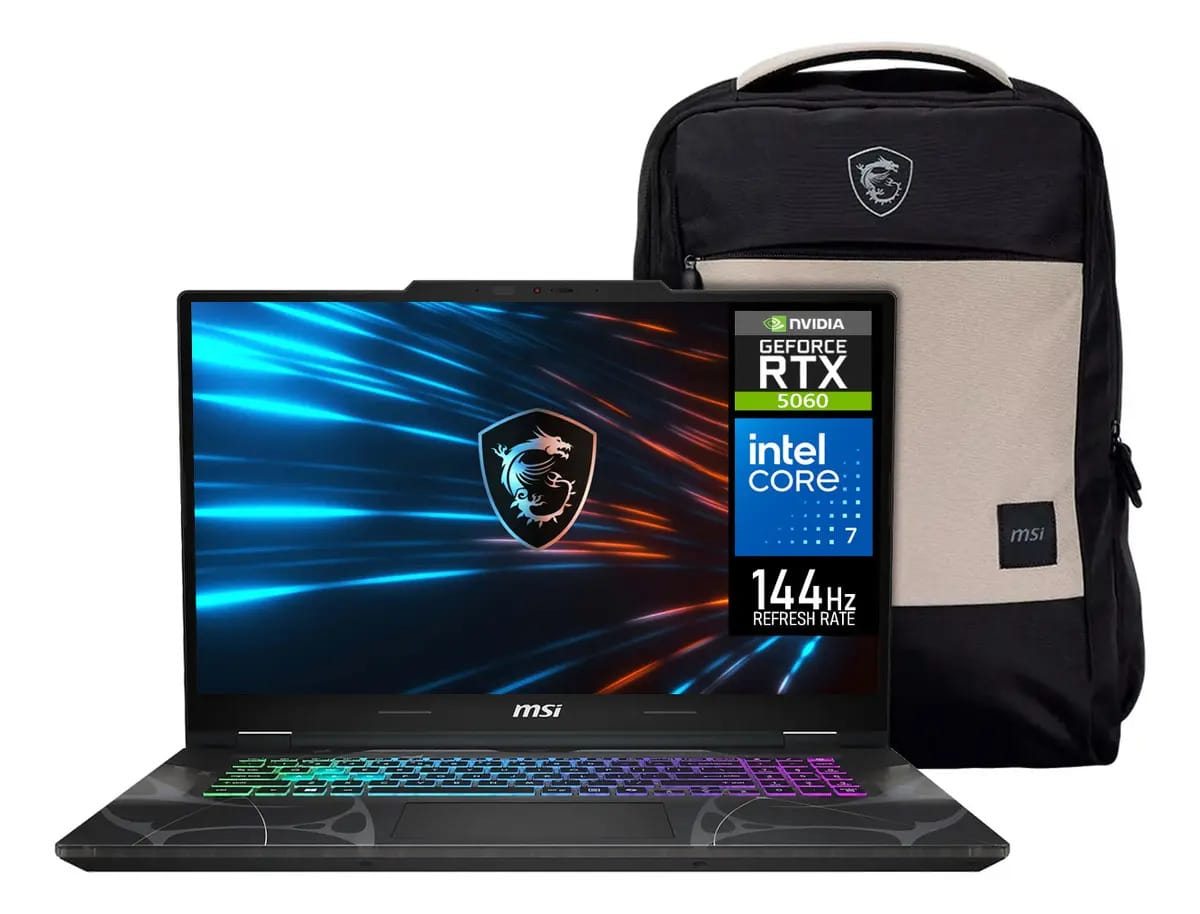 Msi Cyborg 240H 64GB RAM 1024GB Preto