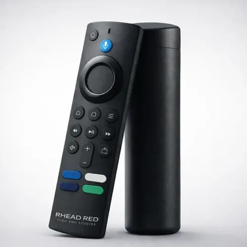 Controle Remoto Com Voz Tv Smart Compativel Amazon Fire Tv Lite Fire Stick 4k Cor Preto