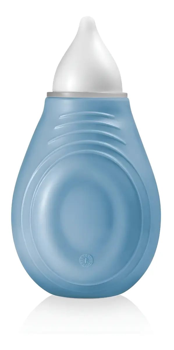 Aspirador Nasal Multikids Baby Azul Fácil Limpeza Silicone BB245