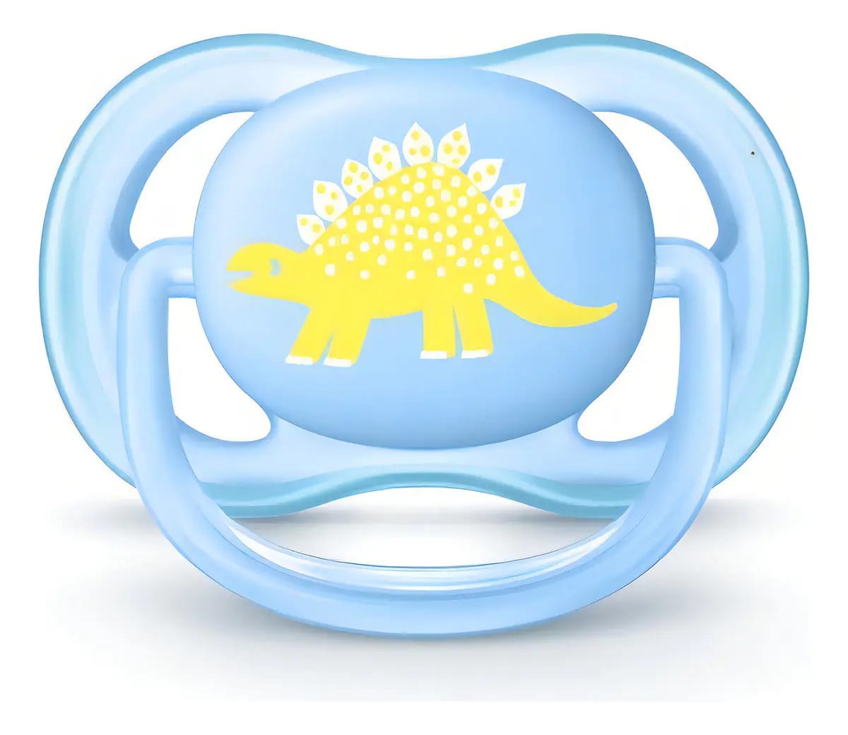 Chupeta Phillips Avent Ultra Air 0 A 6 Meses Azul Dinossauro