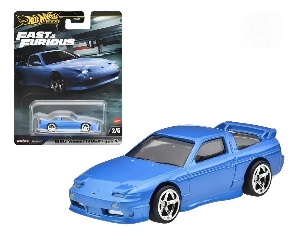 Hot Wheels Premium Fast E Furious Nissan 180sx