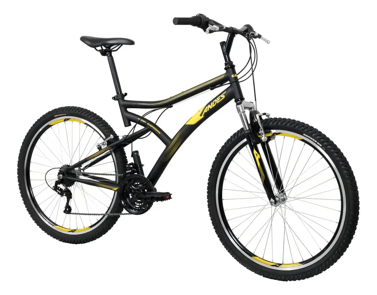 Bicicleta Caloi Andes R26 Aro 26 Preto