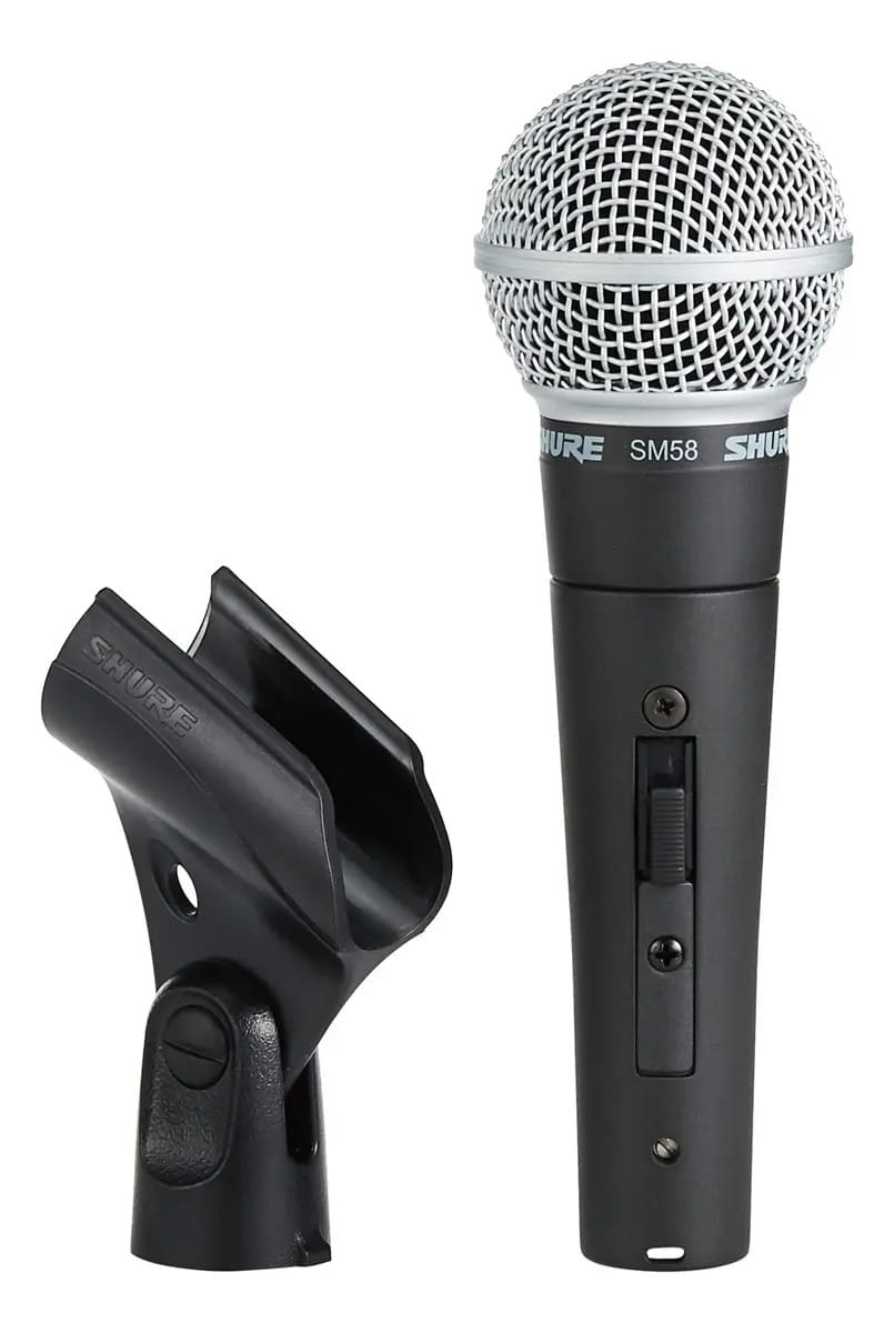 Microfone Shure Sm58s Preto