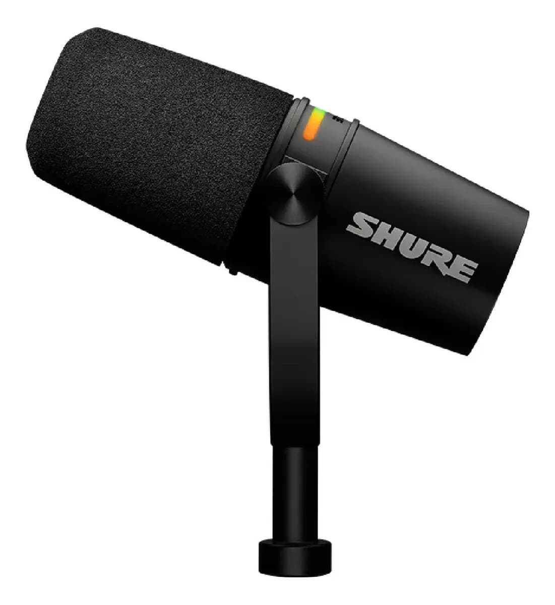 Microfone Para Podcast Preto Shure Mv7+ USB