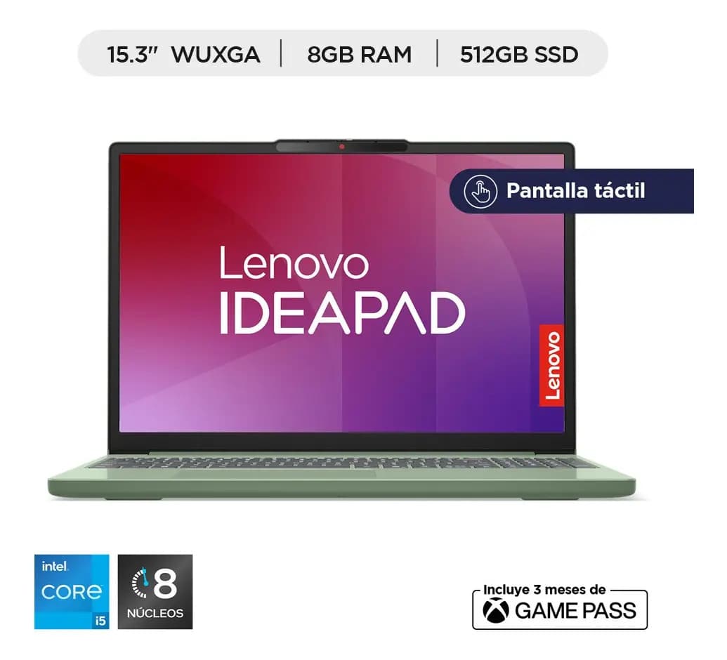 Lenovo IdeaPad Slim 13420H 8GB RAM 512GB Verde