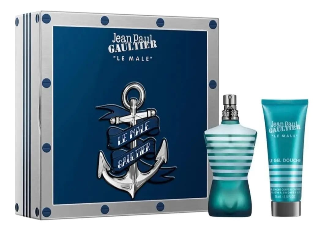 Jean Paul Gaultier, Le Male Edt 75 ml. Conjunto