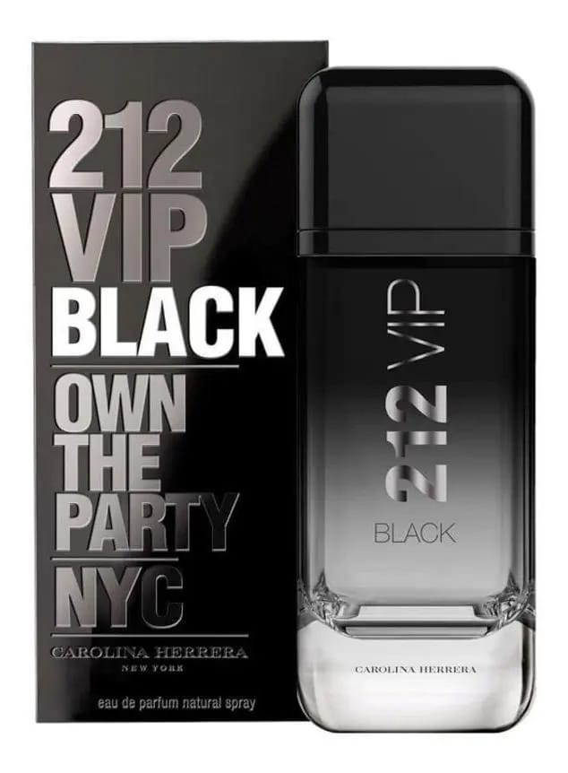 Perfume Masculino 212 Vip Black Carolina Herrera Eau Parfum