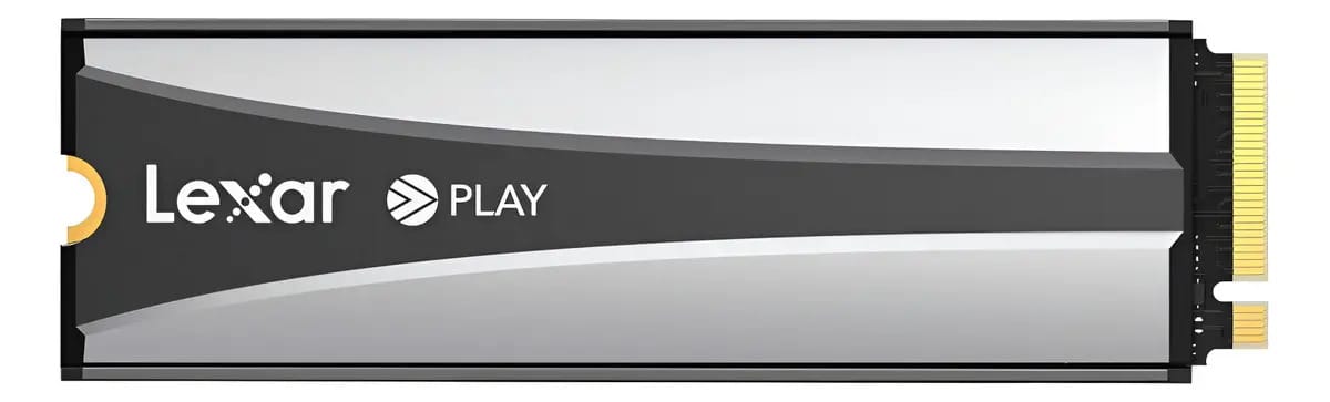 SSD Interno Lexar 4TB NVMe 2280 PCIe 4.0 Preto para PS5 e PC Gamer