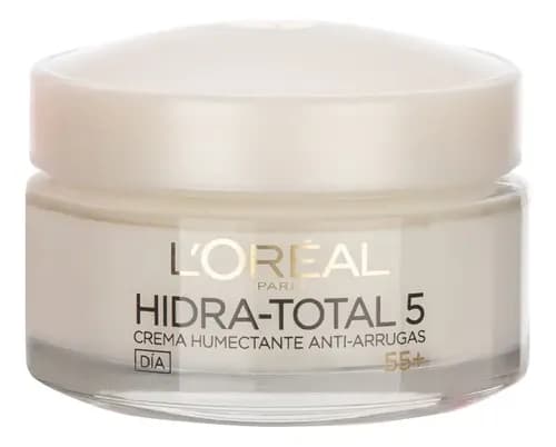 Creme facial antiarrugas +55 Loréal Paris Hidra-total X 50ml